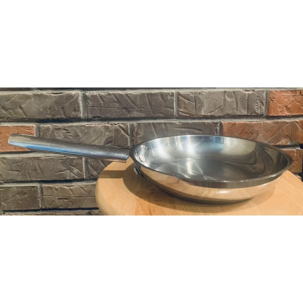 Wolfgang Puck Bistro Collection 8” Stainless Steel Omelet Pan/ Skillet